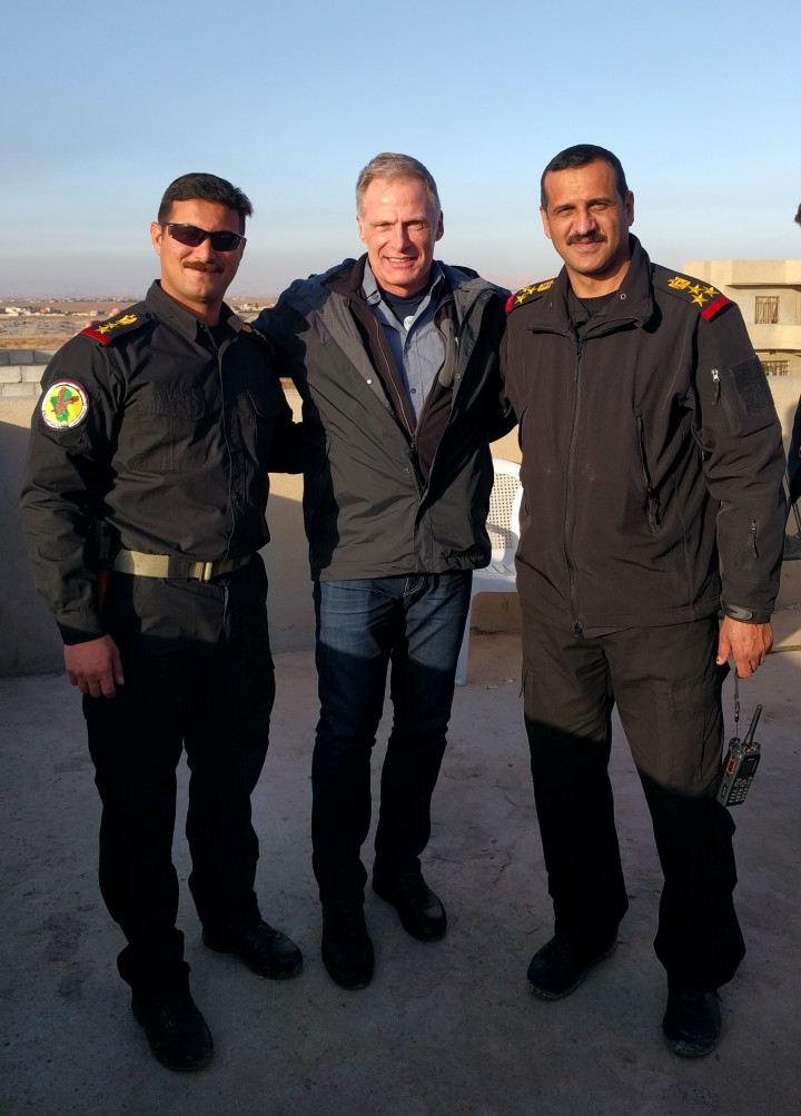 Iraqi officers and Mitch