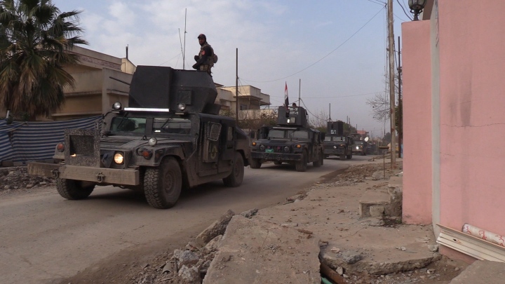 Iraqi vehicles.